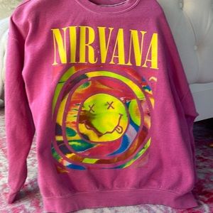 Urban outfitters Nirvana crewneck in size S/M